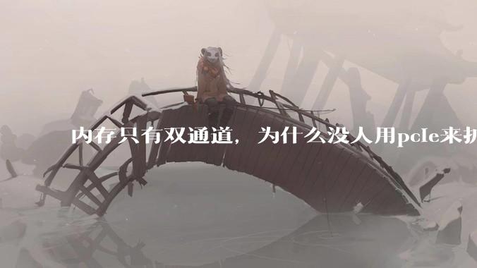 内存只有双通道，为什么没人用pcie来扩展内存呢？